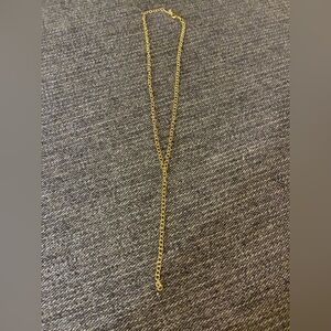 Uncommon James Gold Y-Drop Layered Necklace